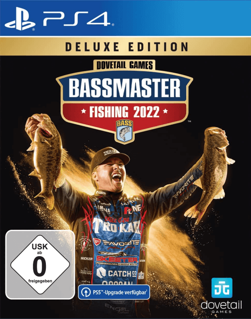 Bassmaster Fishing 2022: Deluxe Edition box art for Playstation 4